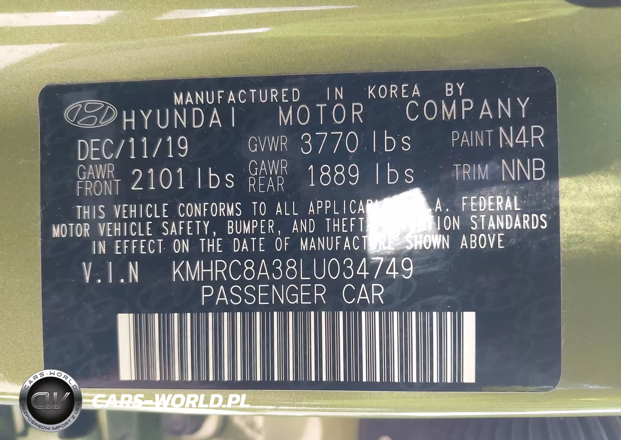 2020 Hyundai Venue Sel VIN:KMHRC8A38LU034749 - 9