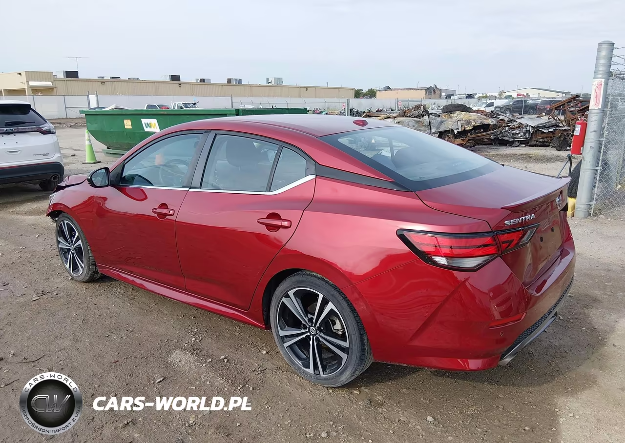 2020 Nissan Sentra Sr Xtronic Cvt VIN:3N1AB8DV2LY302468 - 3