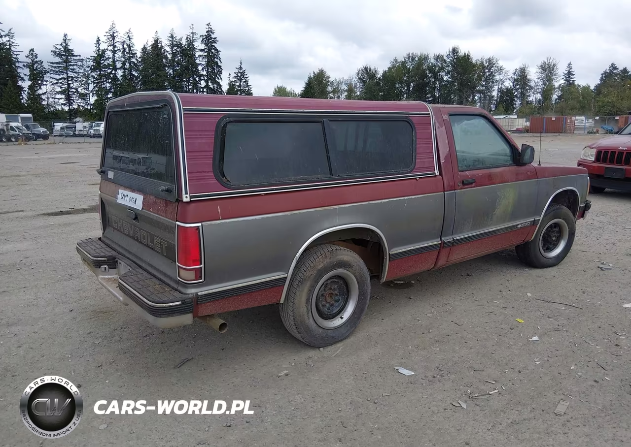 1991 Chevrolet S Truck S10 VIN:1GCCS14R4M8308589 - 4