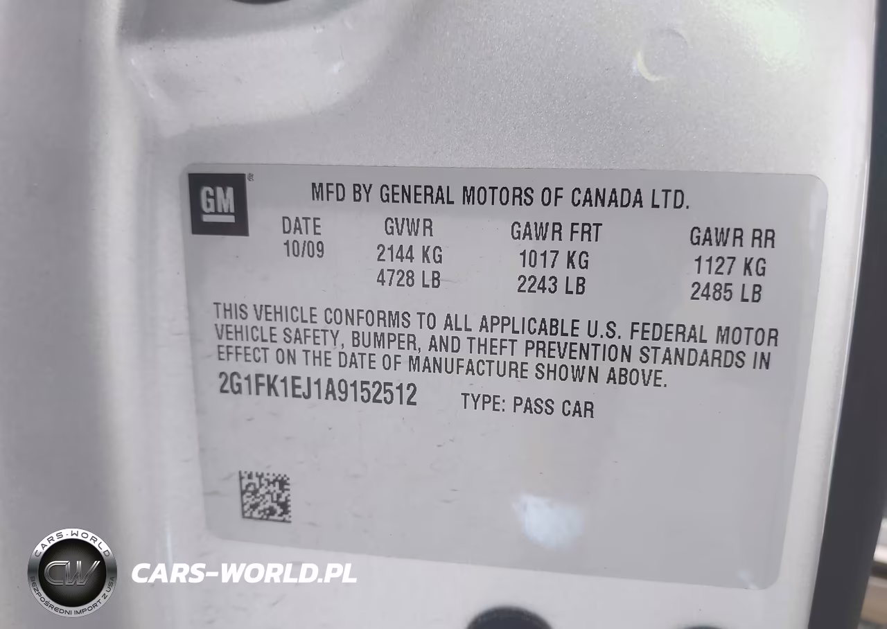 2010 Chevrolet Camaro 2Ss VIN:2G1FK1EJ1A9152512 - 9