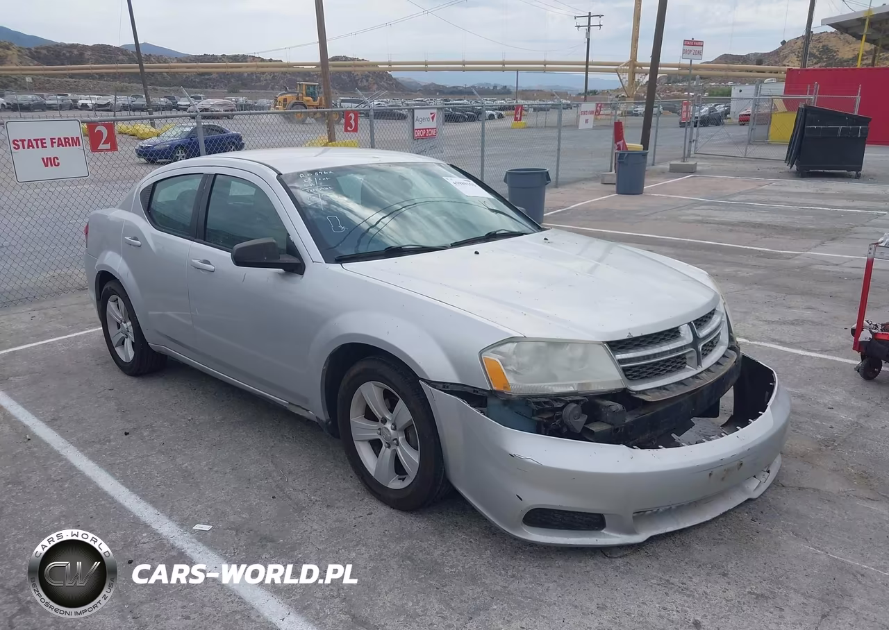 2012 Dodge Avenger Se – zdjęcie 1 z 18