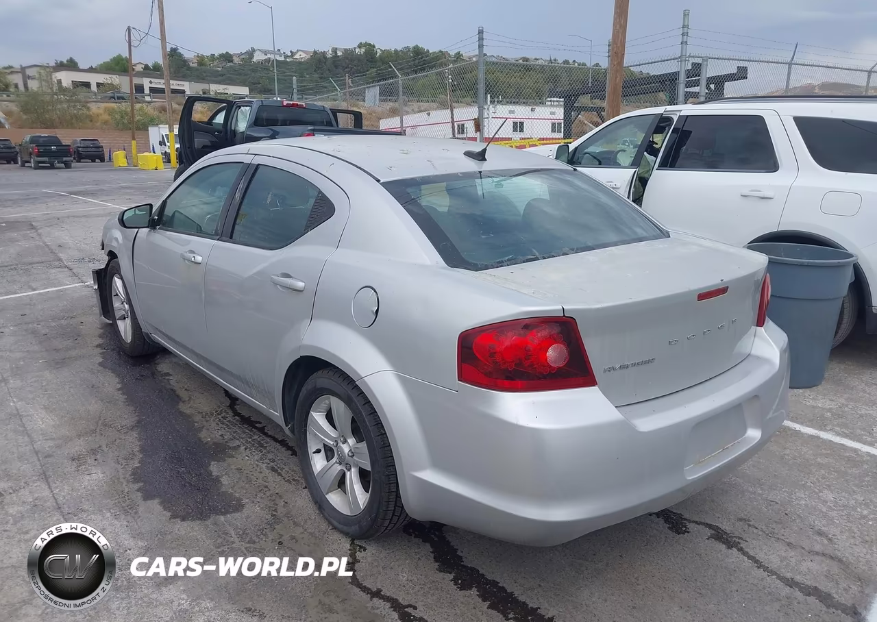2012 Dodge Avenger Se VIN:1C3CDZAB4CN136326 - 3