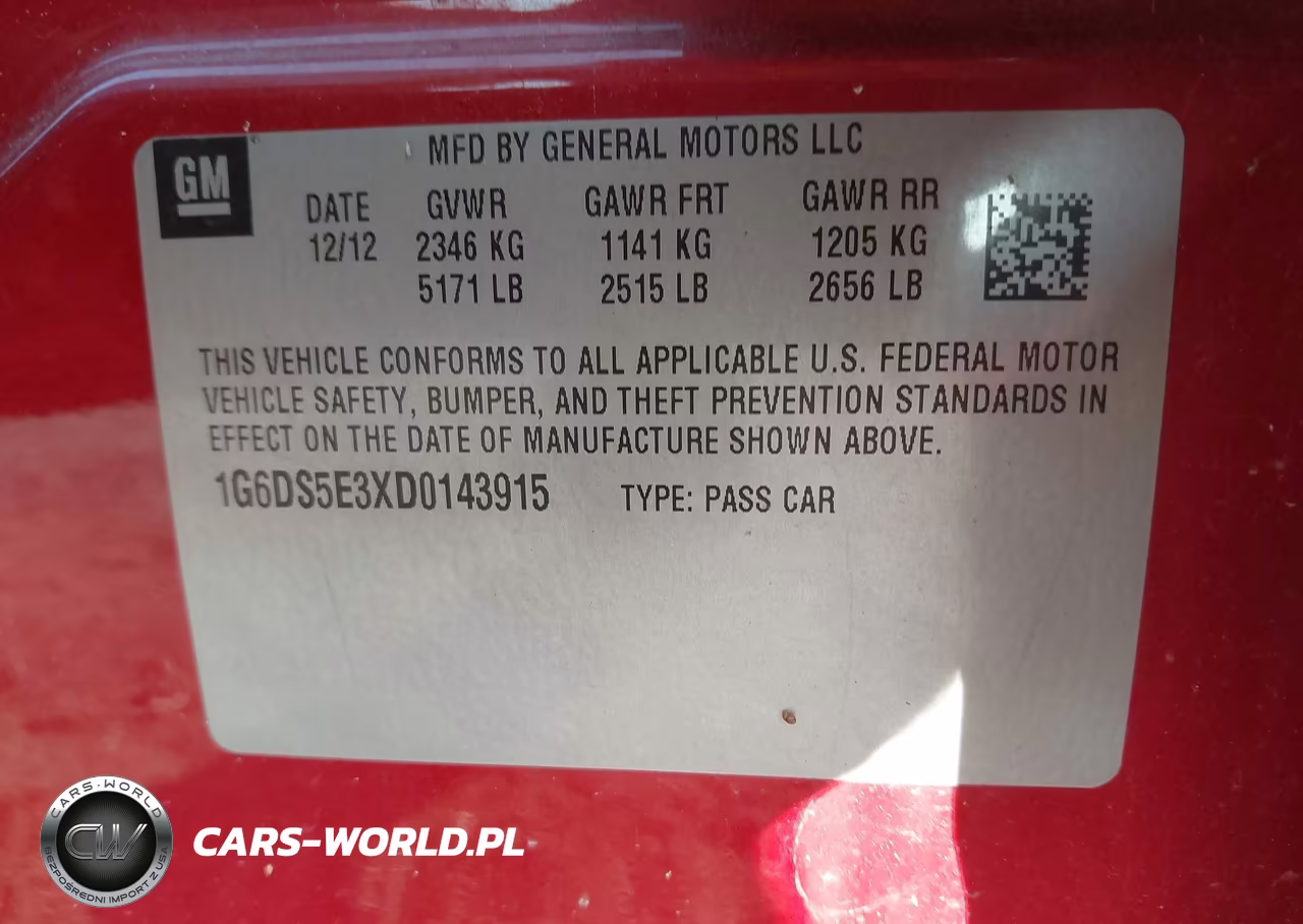 2013 Cadillac Cts Premium VIN:1G6DS5E3XD0143915 - 9