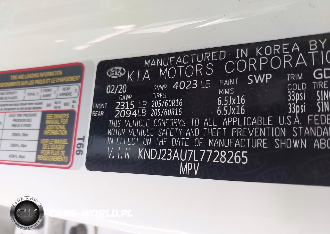 2020 Kia Soul Lx VIN:KNDJ23AU7L7728265 - 9