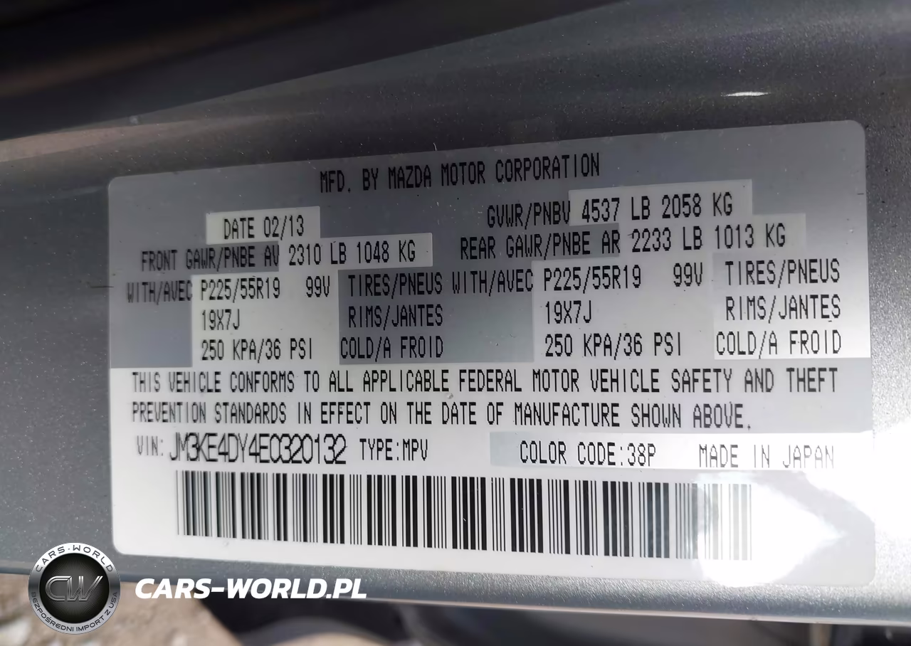 2014 Mazda Cx-5 Grand Touring VIN:JM3KE4DY4E0320132 - 9