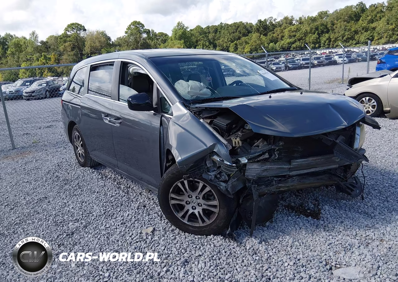 2012 Honda Odyssey Ex-L VIN:5FNRL5H6XCB129275 - 1