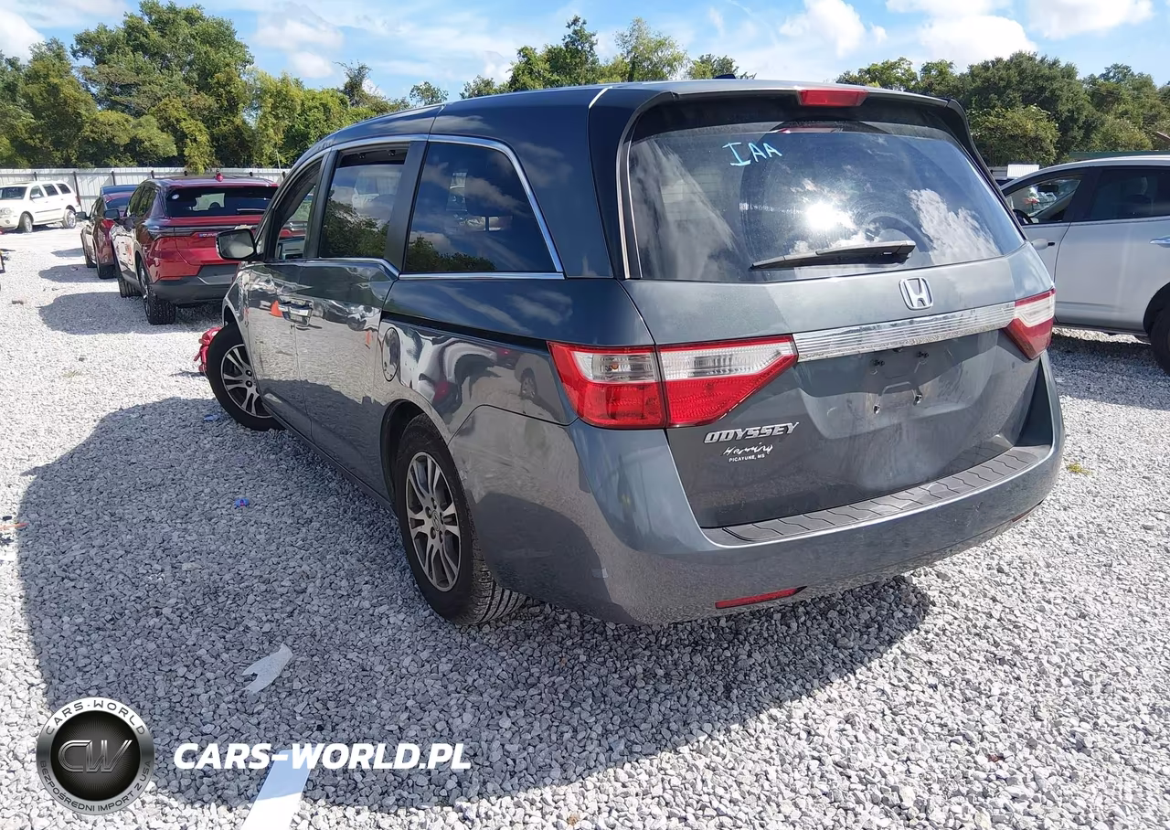 2012 Honda Odyssey Ex-L VIN:5FNRL5H6XCB129275 - 3