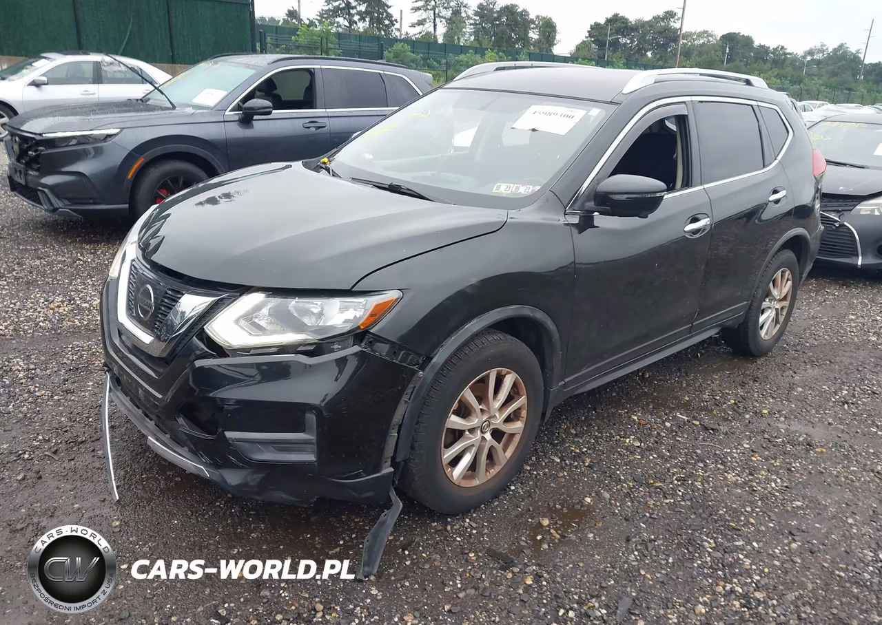 2017 Nissan Rogue Sv VIN:JN8AT2MV1HW279906 - 2