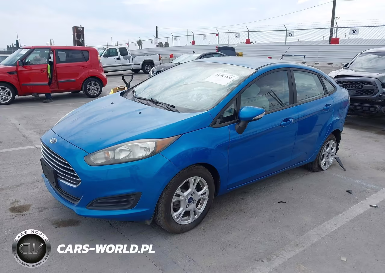 2015 Ford Fiesta Se VIN:3FADP4BJ9FM179306 - 2