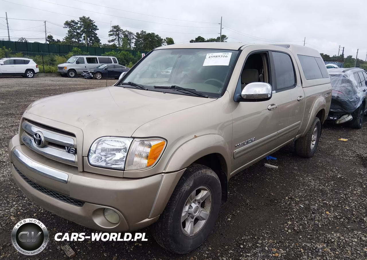 2005 Toyota Tundra Sr5 V8 VIN:5TBDT44155S500915 - 2