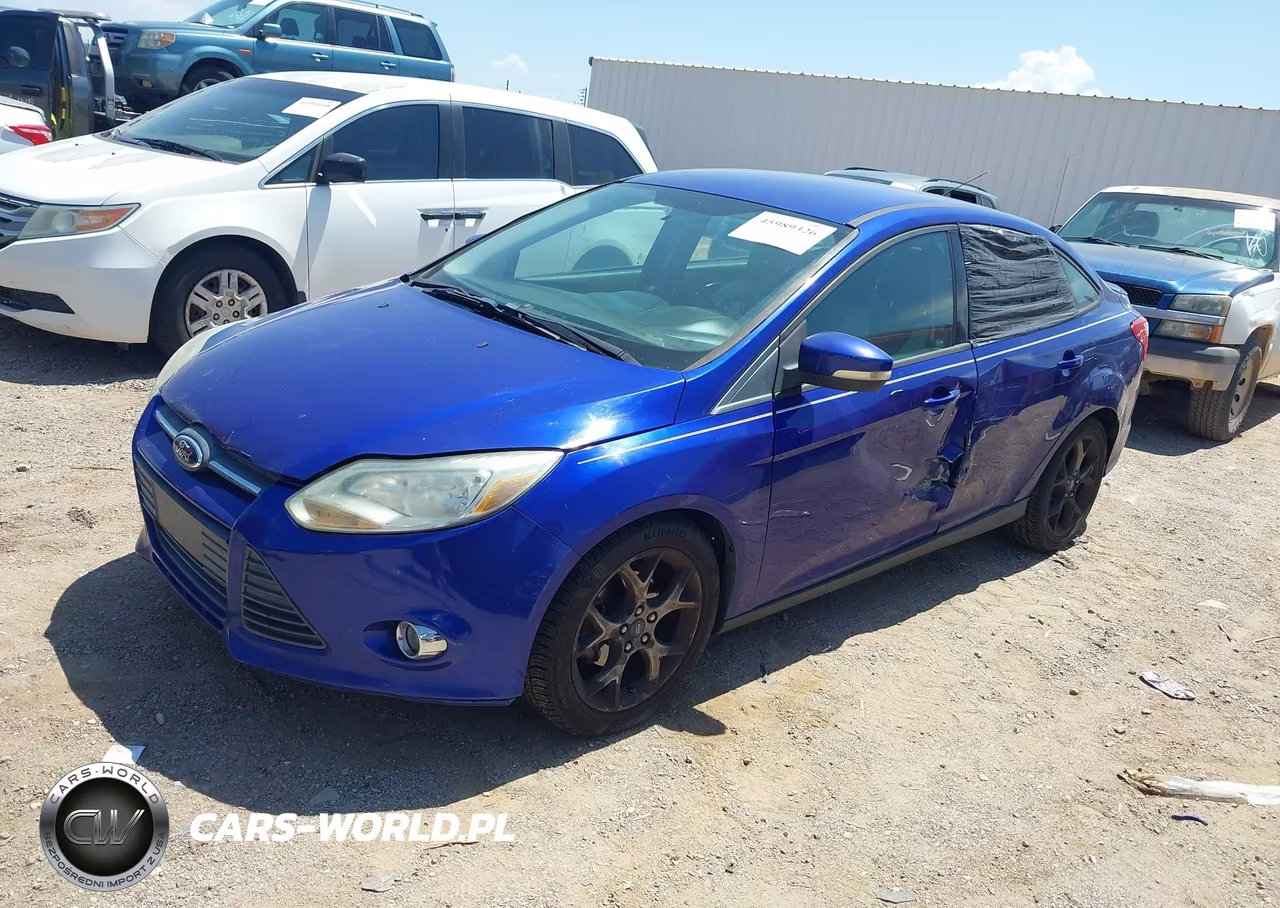 2013 Ford Focus Se VIN:1FADP3F25DL121608 - 2
