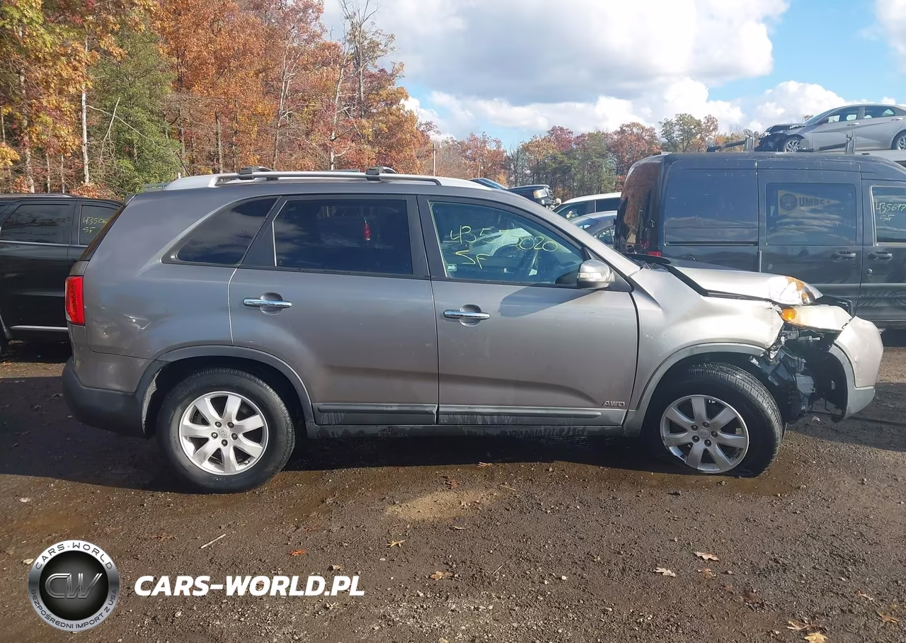 2011 Kia Sorento Lx VIN:5XYKTCA19BG173635 - 12