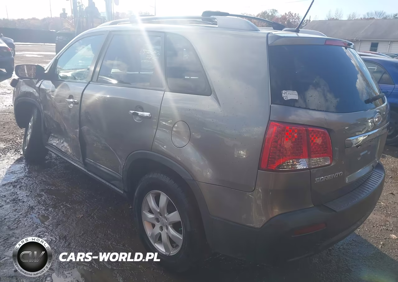 2011 Kia Sorento Lx VIN:5XYKTCA19BG173635 - 3