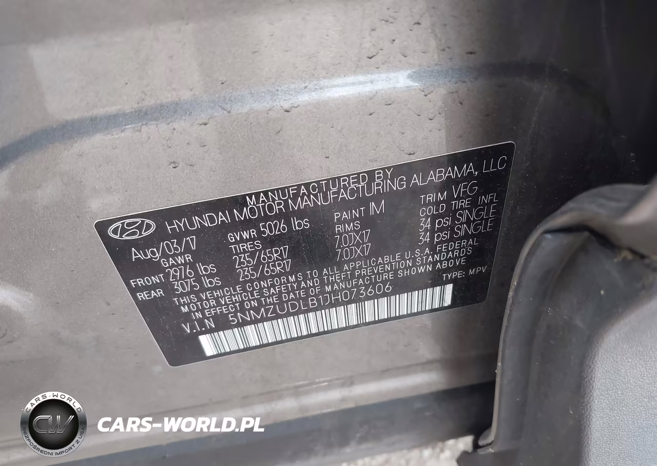 2018 Hyundai Santa Fe Sport 2.4L VIN:5NMZUDLB1JH073606 - 9