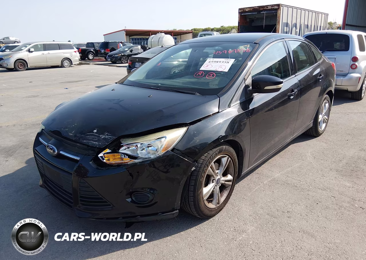 2014 Ford Focus Se VIN:1FADP3F26EL313587 - 2