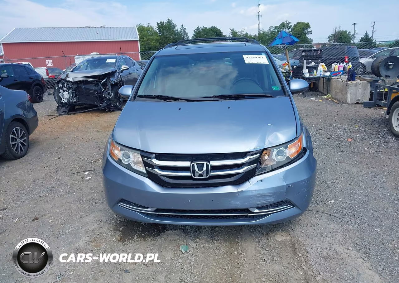 2014 Honda Odyssey Ex-L VIN:5FNRL5H67EB056014 - 12