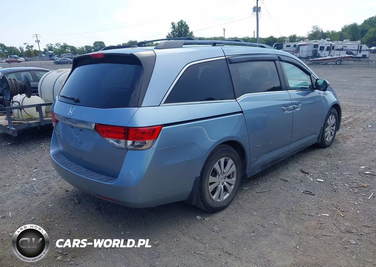 2014 Honda Odyssey Ex-L VIN:5FNRL5H67EB056014 - 4