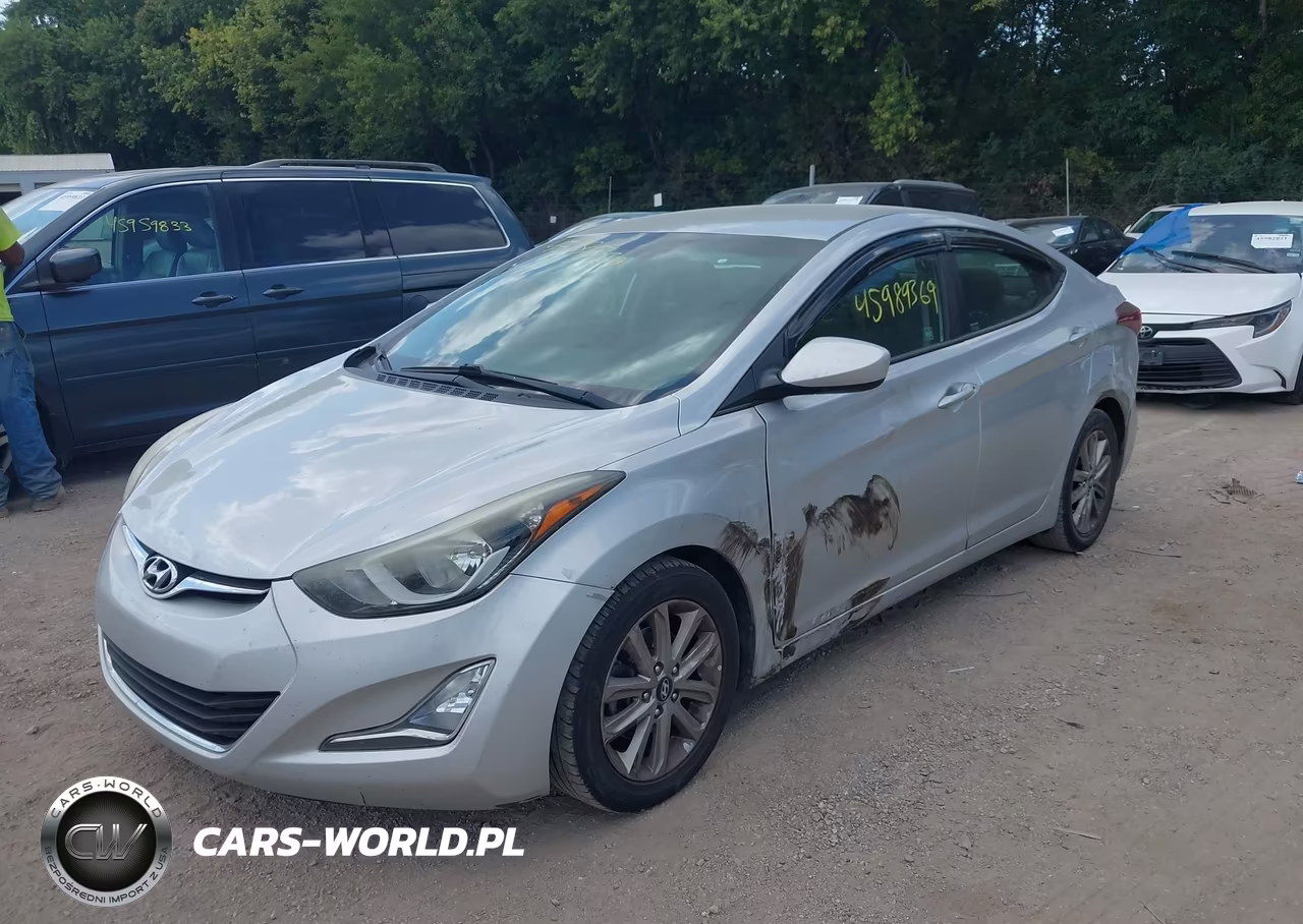 2016 Hyundai Elantra Se VIN:5NPDH4AE0GH681866 - 2