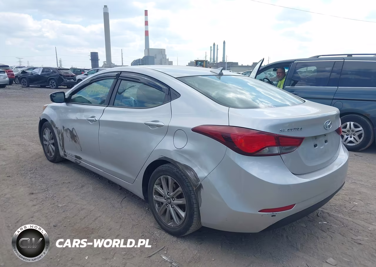 2016 Hyundai Elantra Se VIN:5NPDH4AE0GH681866 - 3