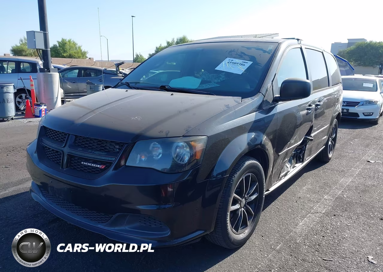 2015 Dodge Grand Caravan Se VIN:2C4RDGBG4FR634599 - 2