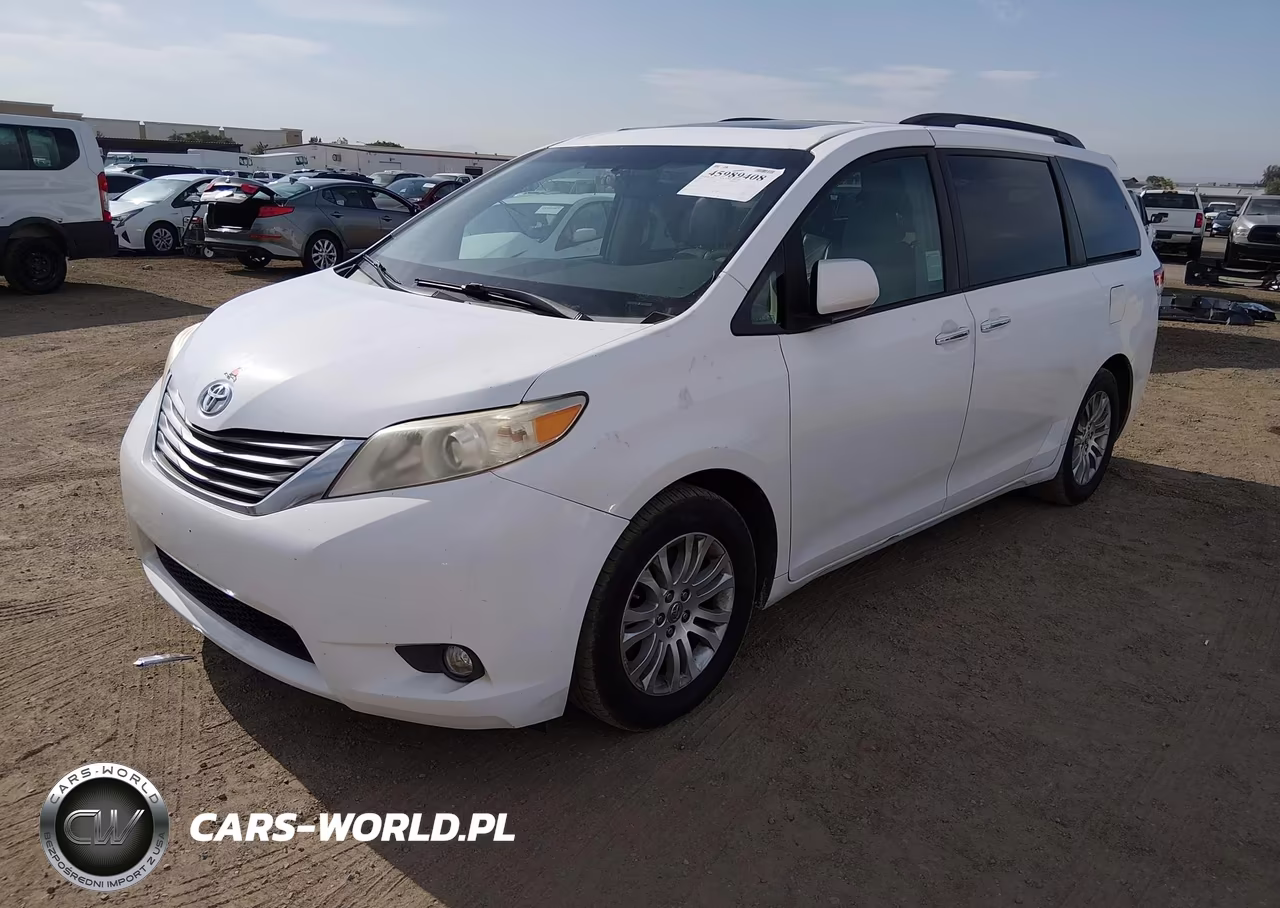 2011 Toyota Sienna Xle V6 VIN:5TDYK3DC8BS171792 - 2