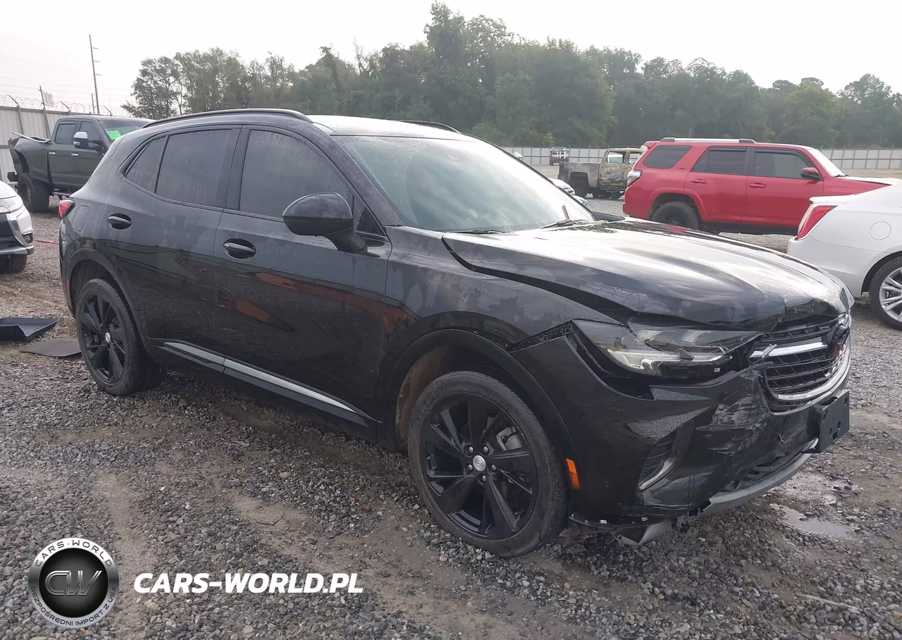 2021 Buick Envision Fwd Essence VIN:LRBFZNR41MD112886 - 1