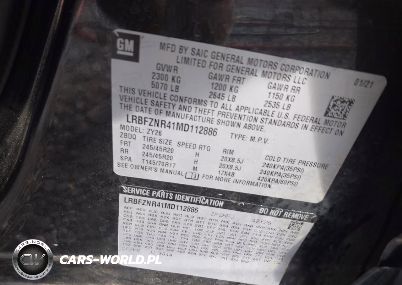 2021 Buick Envision Fwd Essence VIN:LRBFZNR41MD112886 - 9