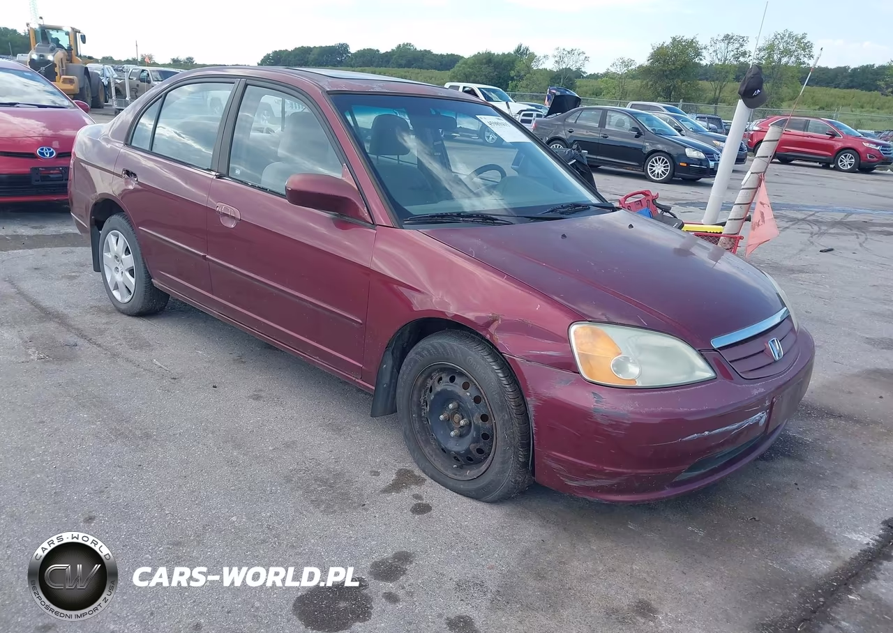 2002 Honda Civic Ex VIN:1HGES26752L057085 - 6