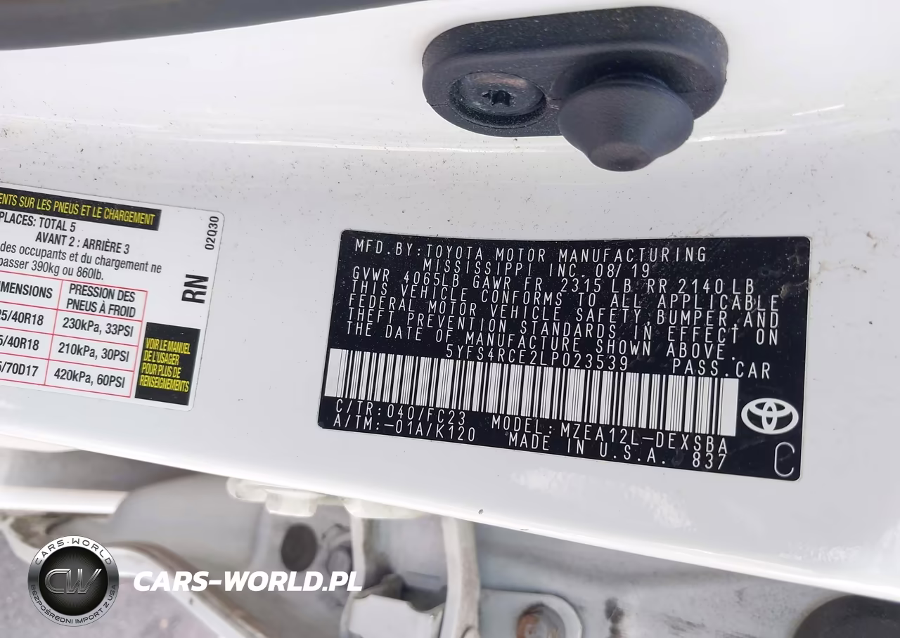 2020 Toyota Corolla Se VIN:5YFS4RCE2LP023539 - 9