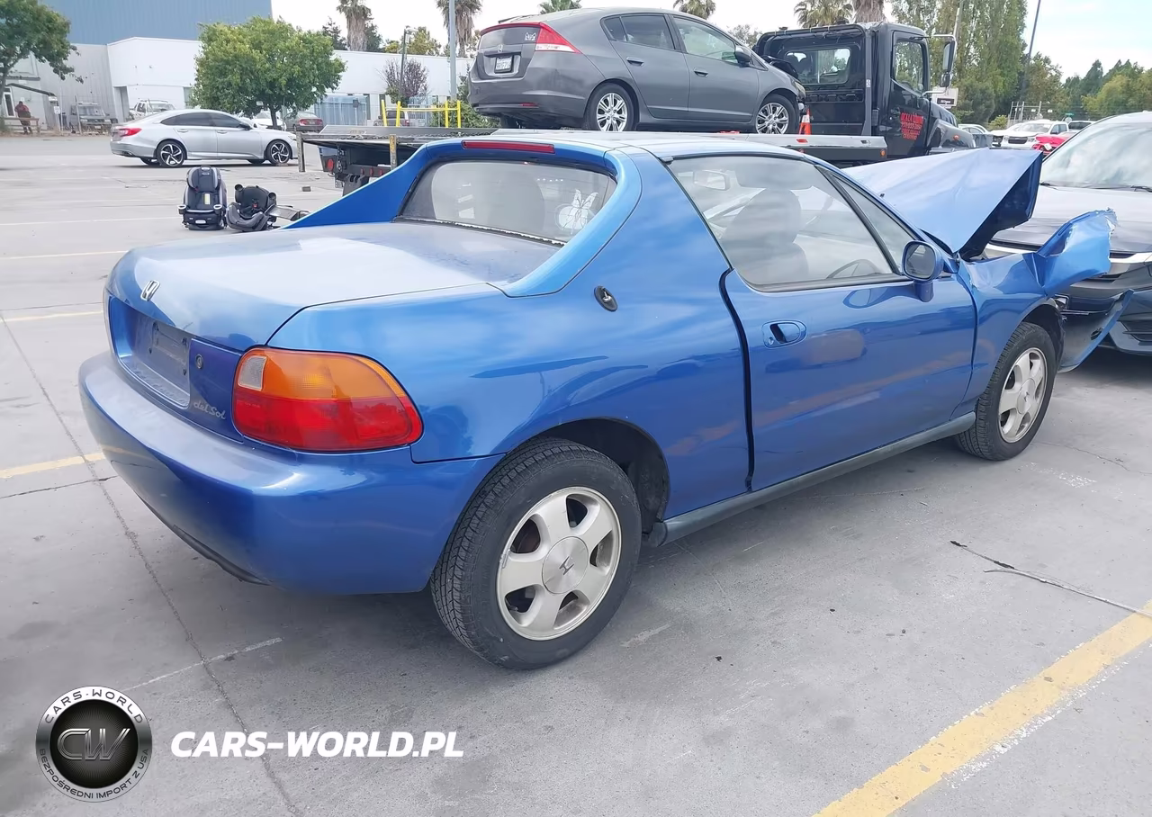 1993 Honda Civic Del Sol Si VIN:JHMEH6266PS020785 - 4