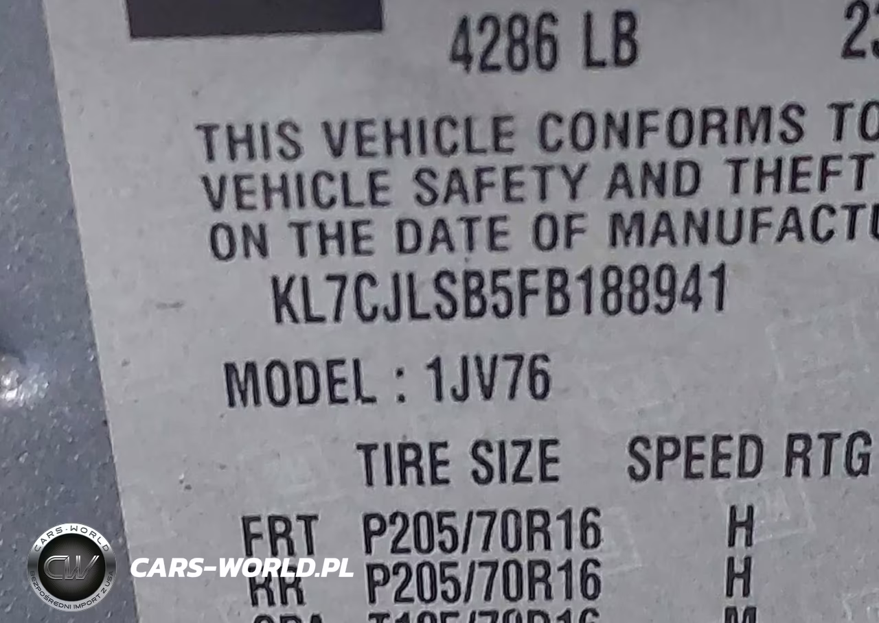 2015 Chevrolet Trax Lt VIN:KL7CJLSB5FB188941 - 9