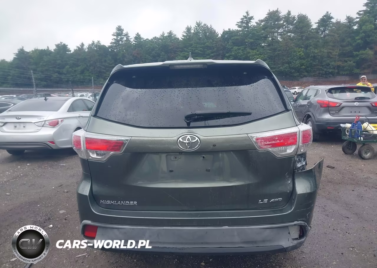 2014 Toyota Highlander Le Plus V6 VIN:5TDBKRFHXES043558 - 16