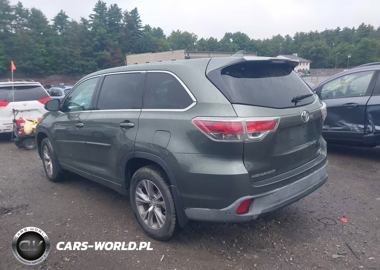 2014 Toyota Highlander Le Plus V6 VIN:5TDBKRFHXES043558 - 3