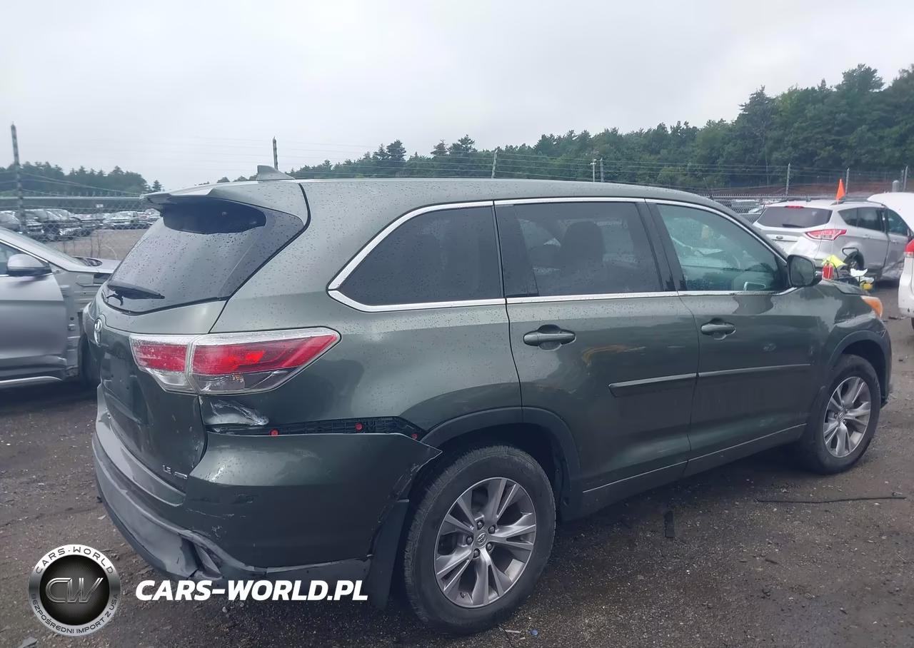 2014 Toyota Highlander Le Plus V6 VIN:5TDBKRFHXES043558 - 4