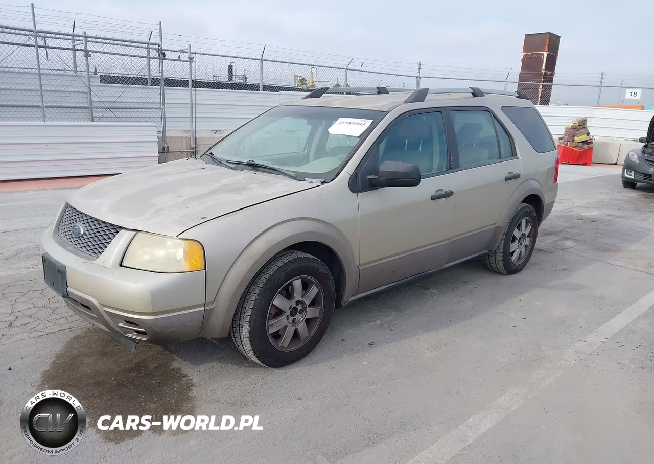 2006 Ford Freestyle Se VIN:1FMZK01196GA08831 - 2