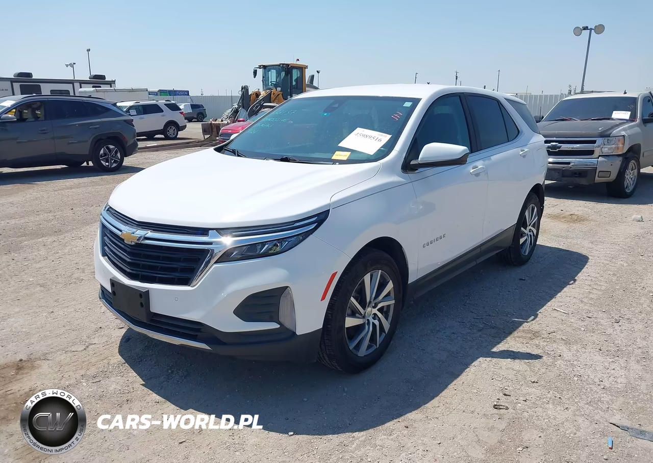 2022 Chevrolet Equinox Fwd Lt VIN:3GNAXKEV5NL233633 - 2