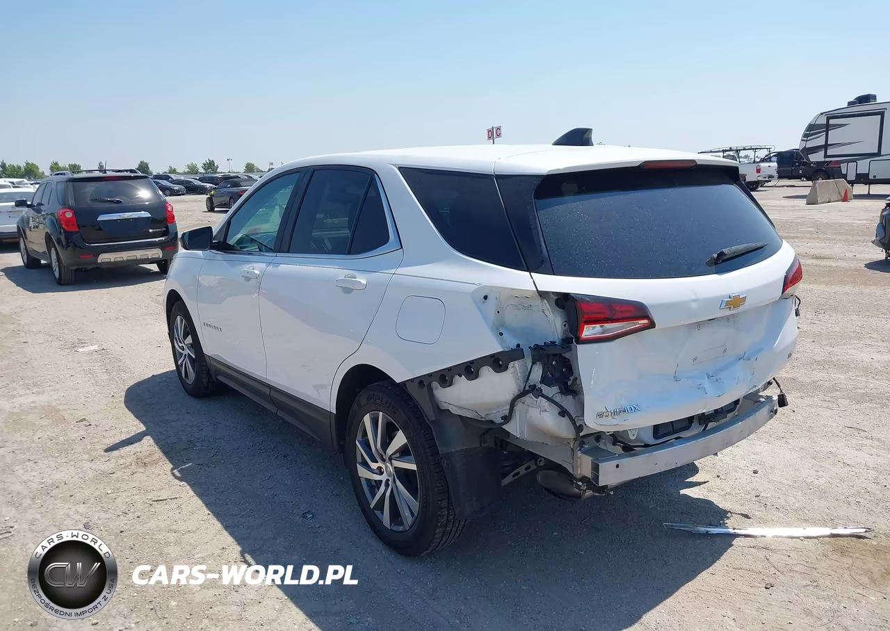 2022 Chevrolet Equinox Fwd Lt VIN:3GNAXKEV5NL233633 - 3