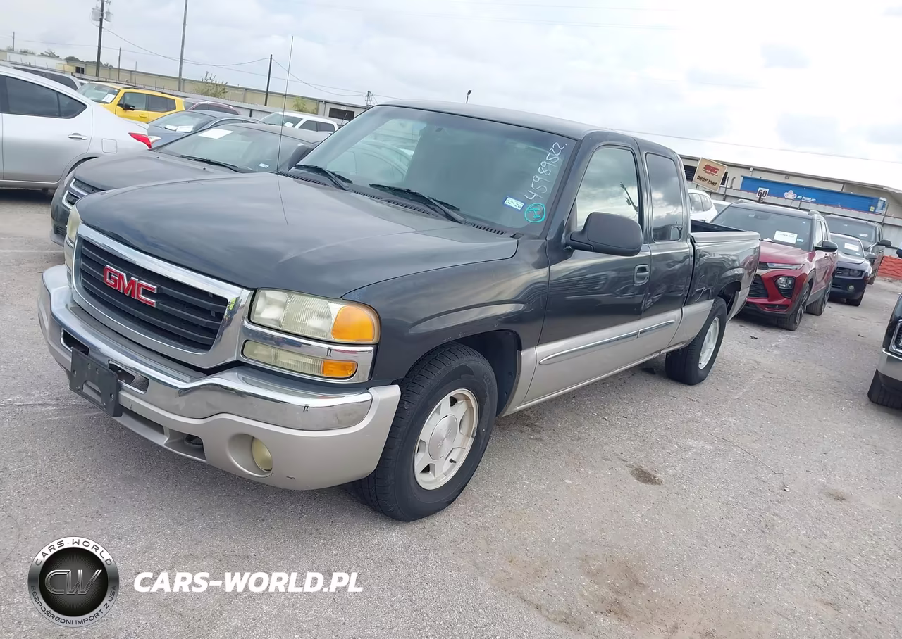 2004 GMC Sierra 1500 Sle VIN:1GTEC19T74Z221659 - 2