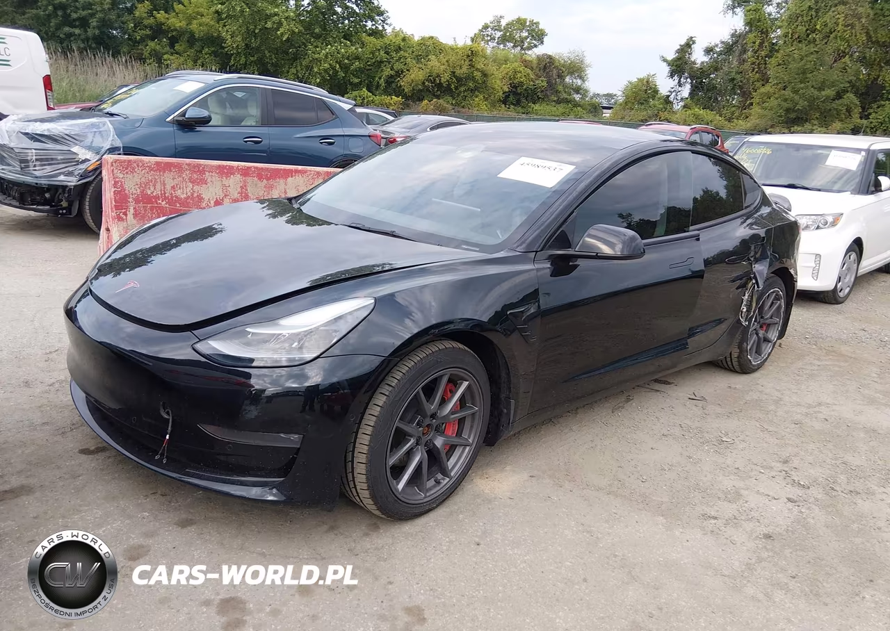 2022 Tesla Model 3 Long Range Dual Motor All-Wheel Drive VIN:5YJ3E1EB6NF252293 - 2