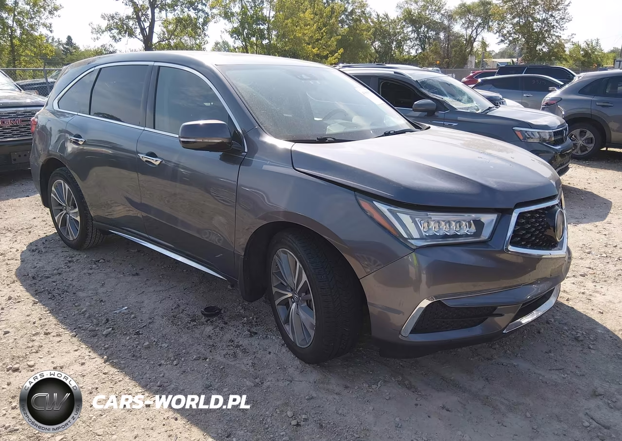 2018 Acura Mdx Technology Package Acurawatch Plus Pkg