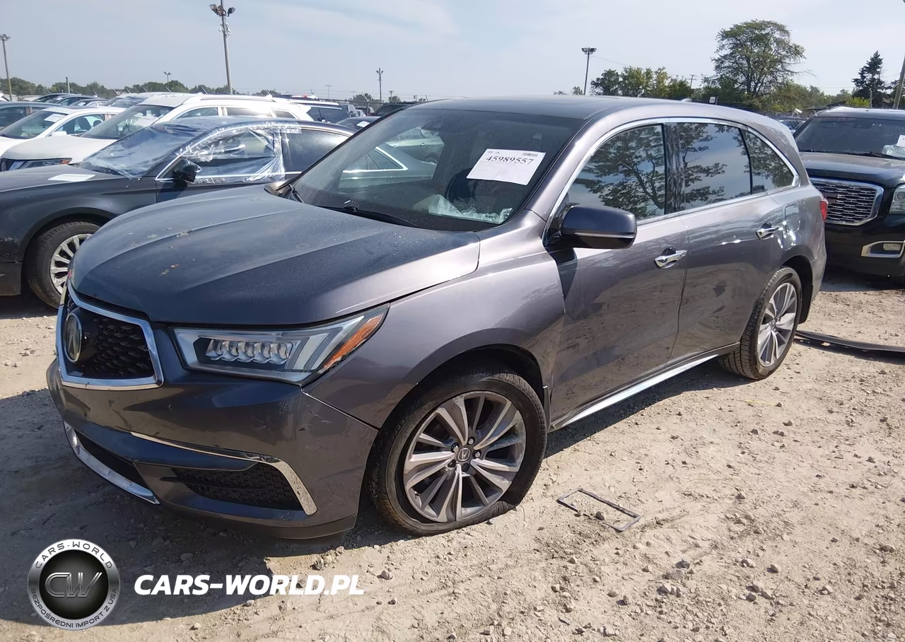 2018 Acura Mdx Technology Package Acurawatch Plus Pkg VIN:5J8YD4H53JL008738 - 2