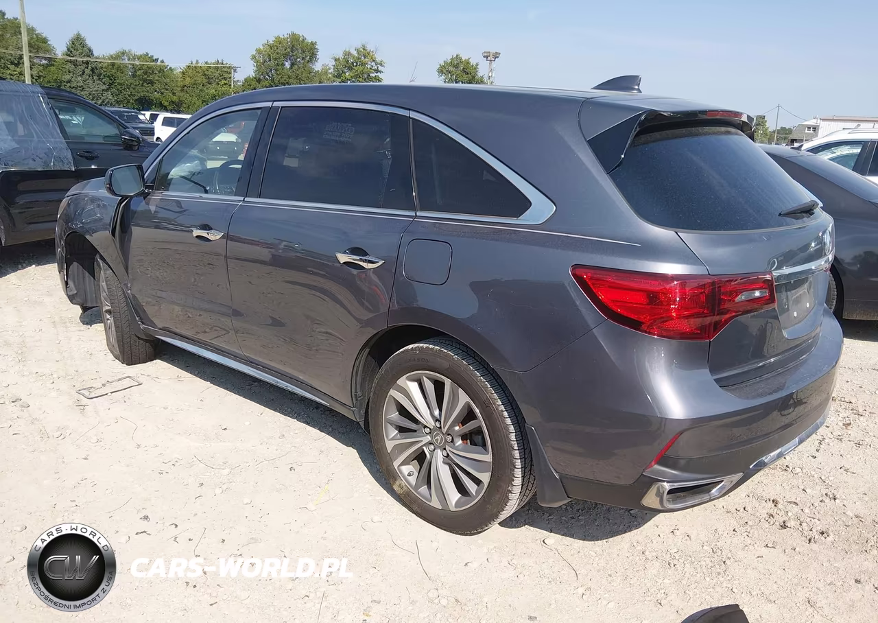 2018 Acura Mdx Technology Package Acurawatch Plus Pkg VIN:5J8YD4H53JL008738 - 3