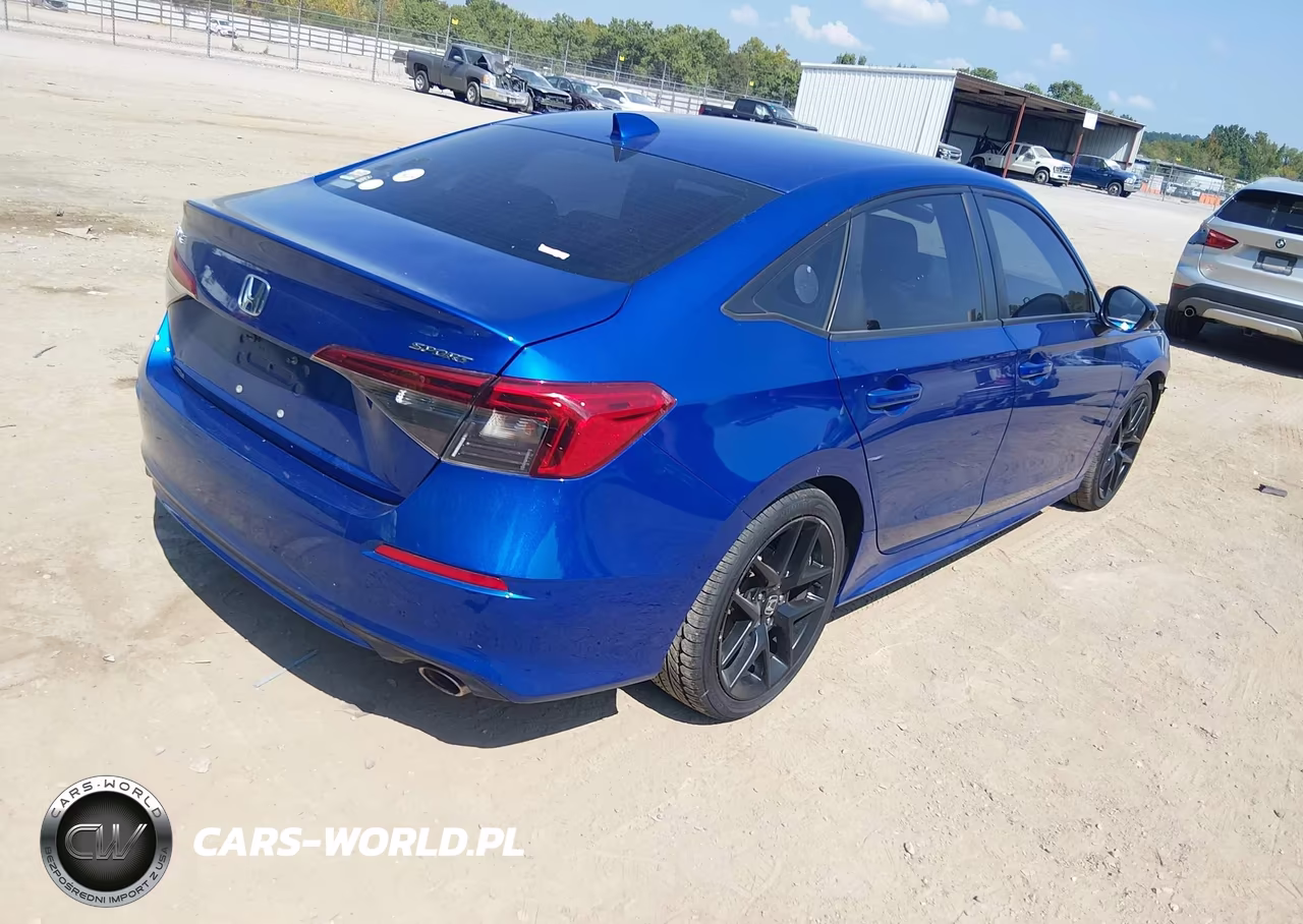 2022 Honda Civic Sport VIN:2HGFE2F57NH540069 - 4