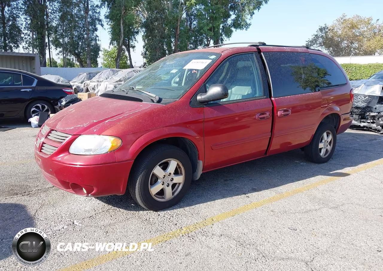2007 Dodge Grand Caravan Sxt VIN:2D4GP44L17R227822 - 2