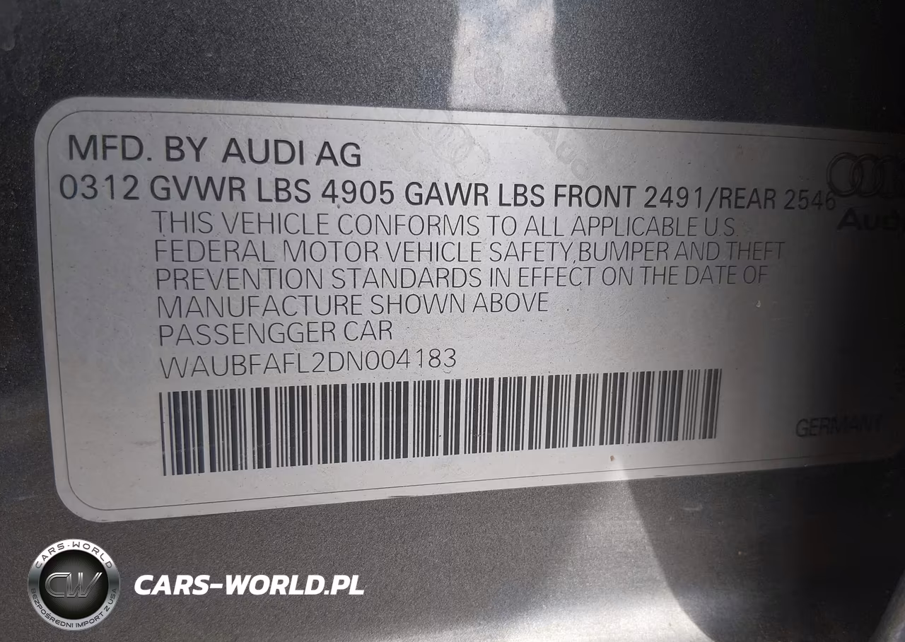 2013 Audi A4 2.0T Premium VIN:WAUBFAFL2DN004183 - 9