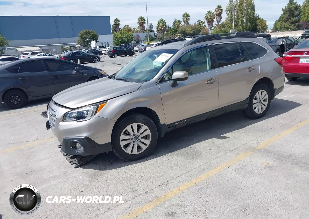 2016 Subaru Outback 2.5I Premium VIN:4S4BSAEC5G3323573 - 2