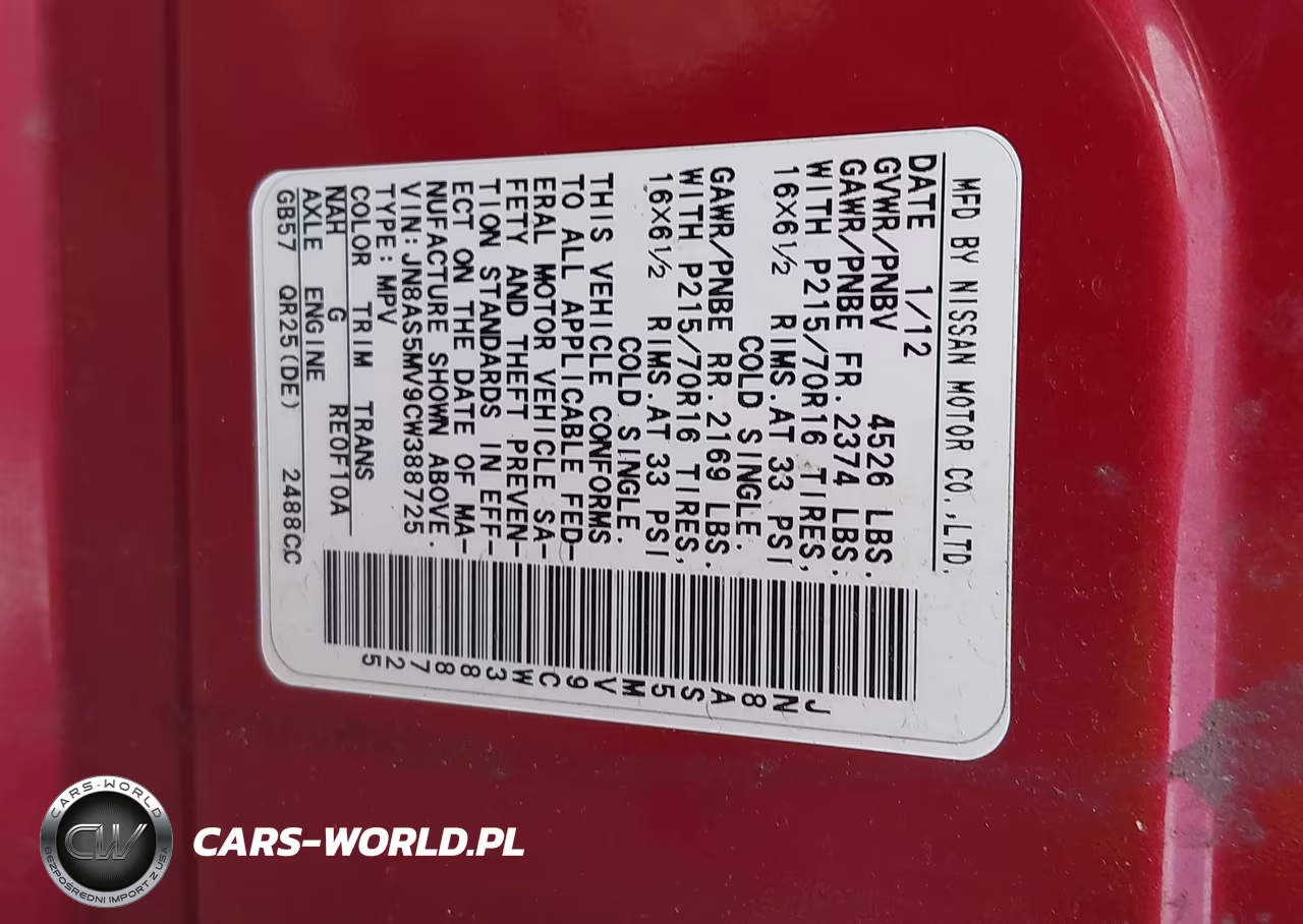 2012 Nissan Rogue S VIN:JN8AS5MV9CW388725 - 9