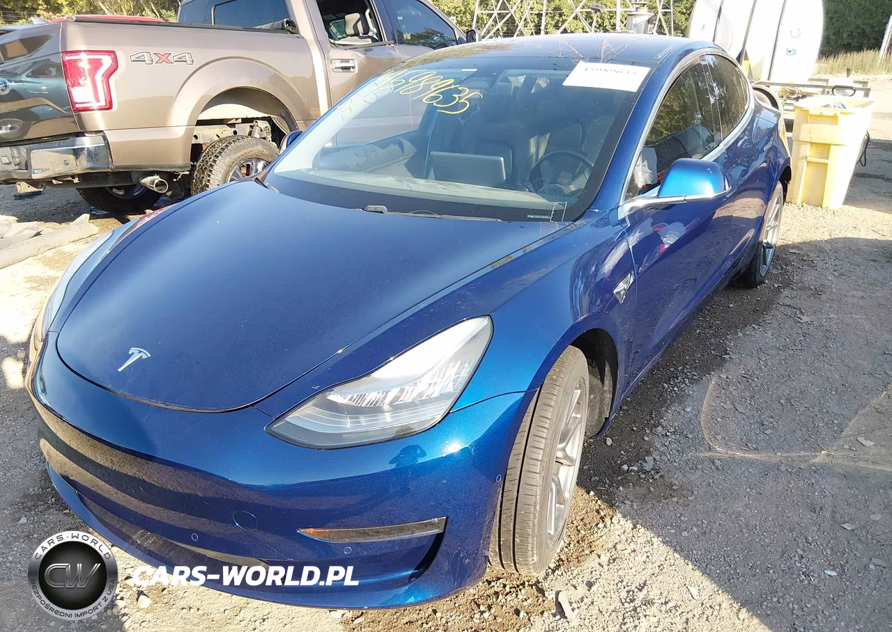 2018 Tesla Model 3 Long Range-Mid Range VIN:5YJ3E1EA3JF160284 - 2