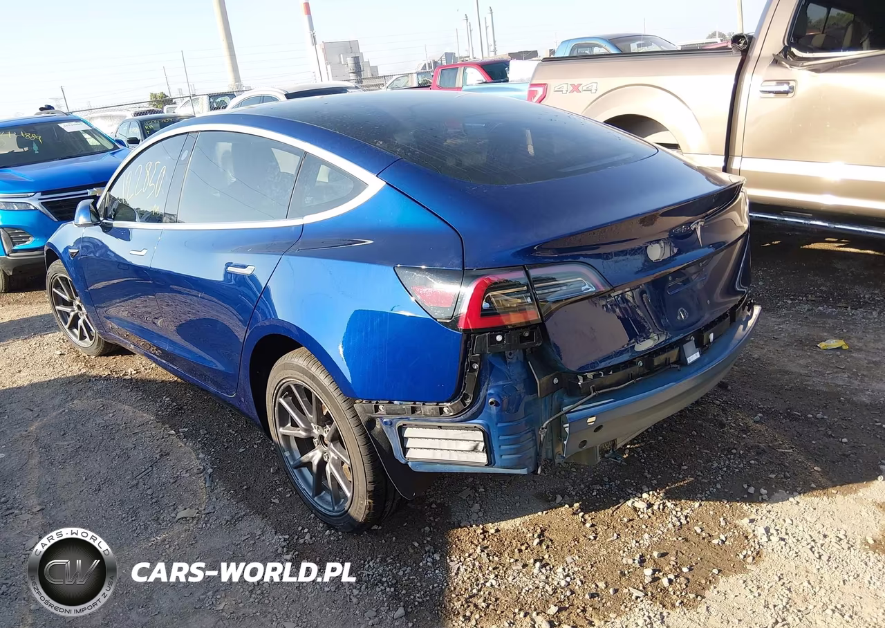 2018 Tesla Model 3 Long Range-Mid Range VIN:5YJ3E1EA3JF160284 - 3