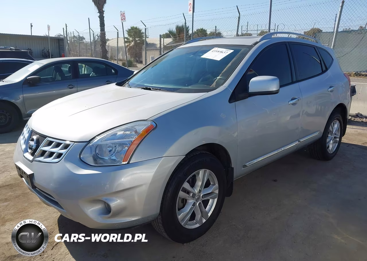 2012 Nissan Rogue S VIN:JN8AS5MT7CW605221 - 2